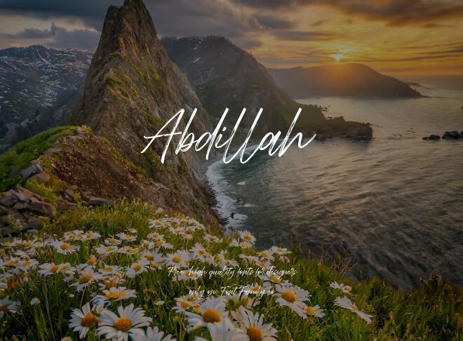 Abdillah Font