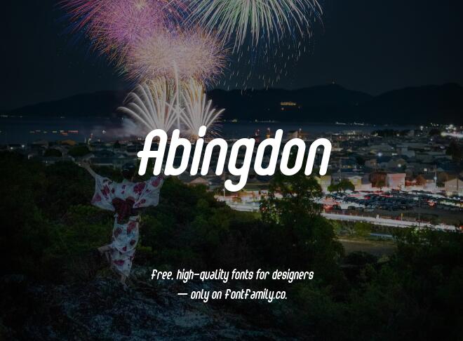 Abingdon Font