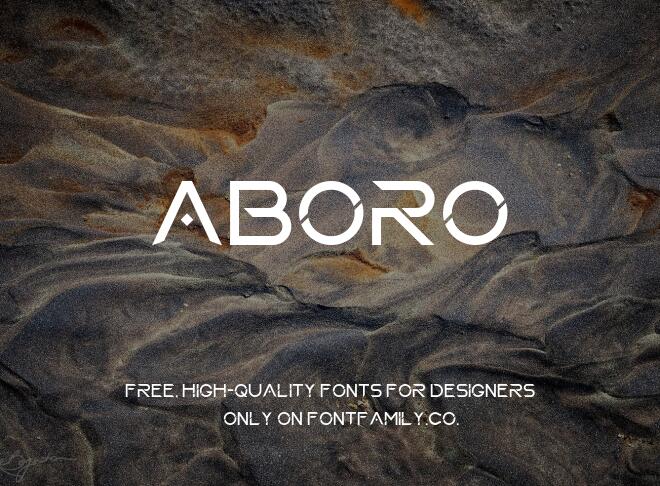 Aboro Font