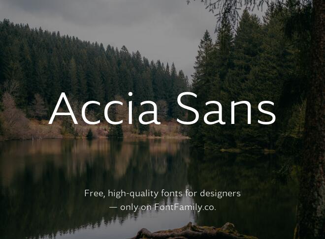 Accia Sans Font