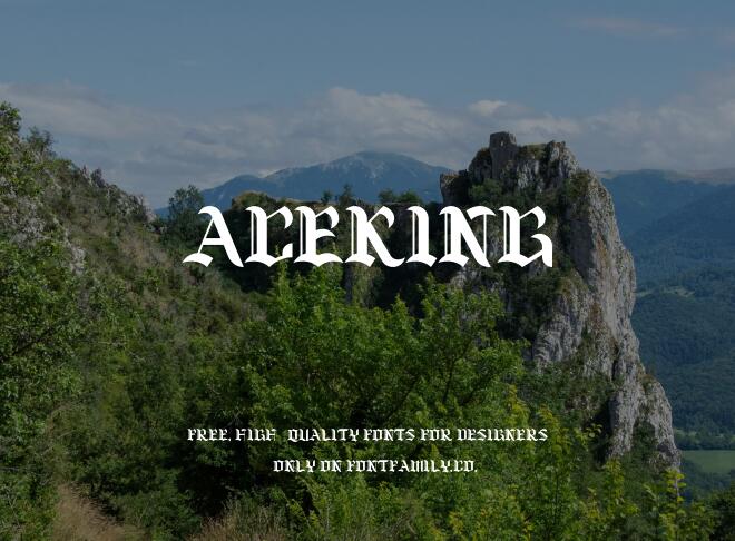 Aceking Font