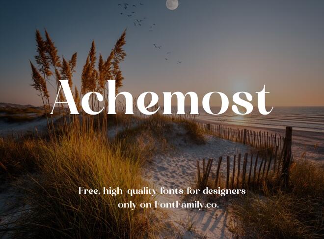 Achemost Font