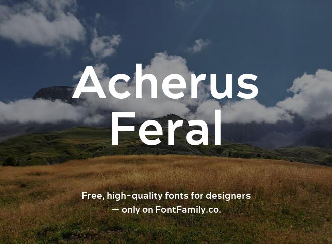 Acherus Feral Font