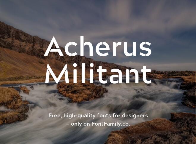 Acherus Militant Font