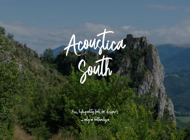 Acoustica South Font