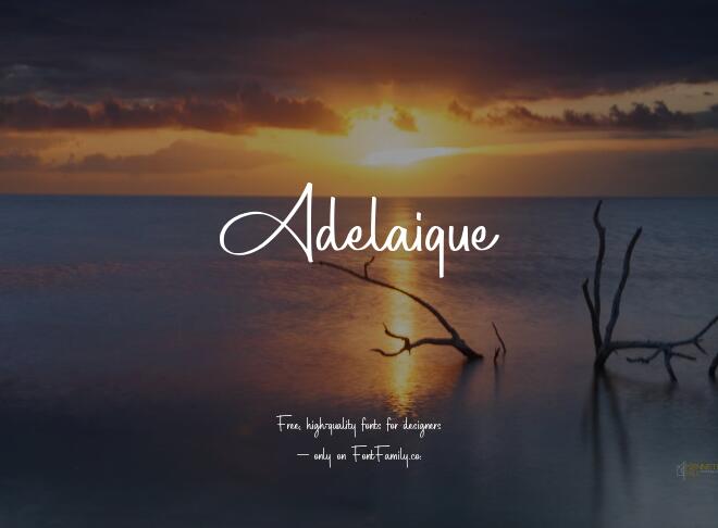 Adelaique Font