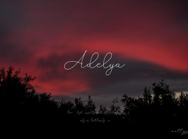 Adelya Font