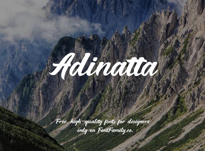 Adinatta Font