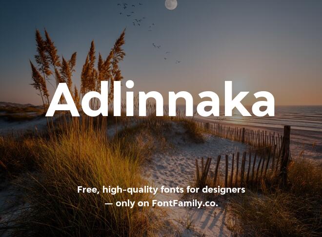 Adlinnaka Font