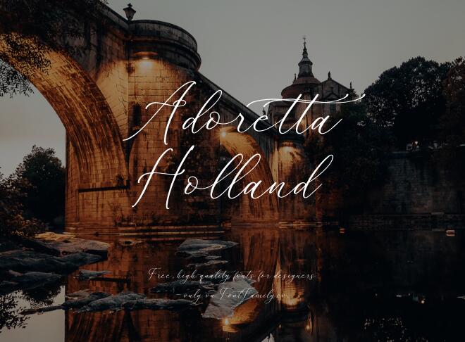 Adoretta Holland Font
