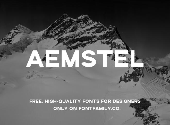 Aemstel Font