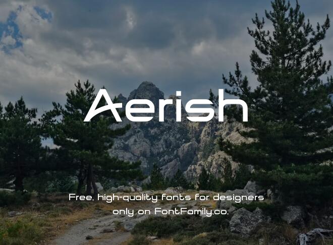 Aerish Font