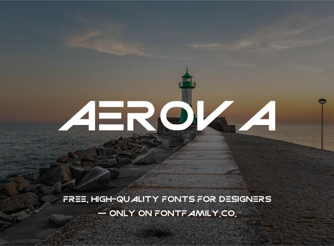 Aerova Font