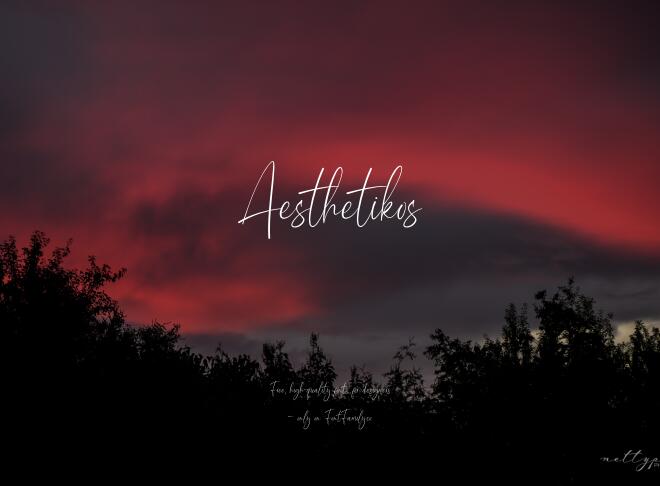 Aesthetikos Font