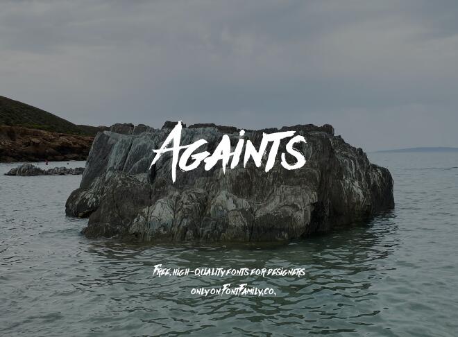 Againts Font