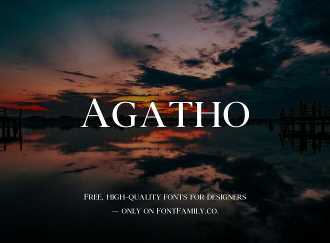 Agatho Font