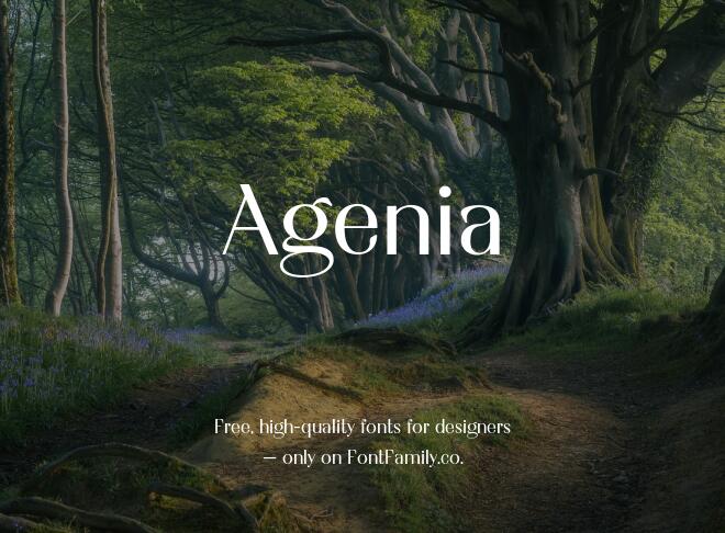 Agenia Font Family