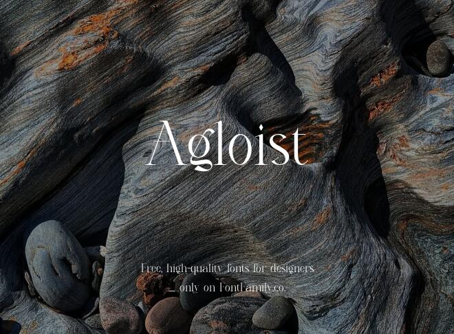 Agloist Font
