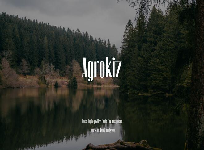 Agrokiz Font