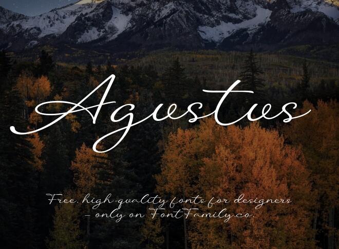 Agustus Font