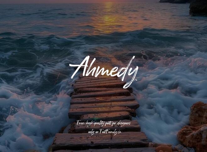 Ahmedy Font