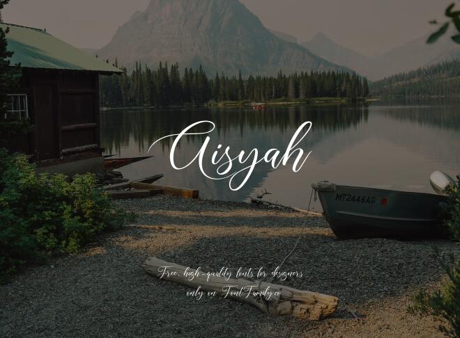 Aisyah Font