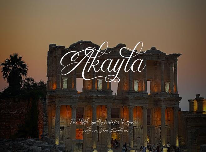 Akayla Font