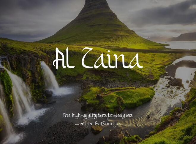 Al Zaina Font