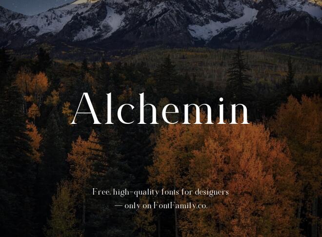 Alchemin Font