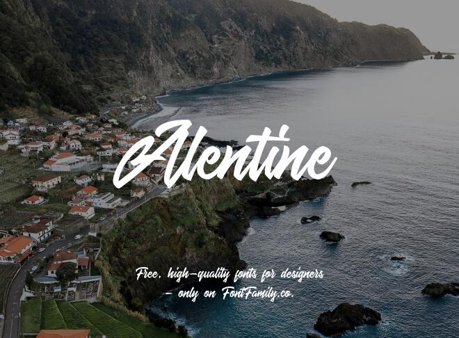 Alentine Font