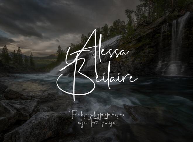 Alessa Beilaire Font