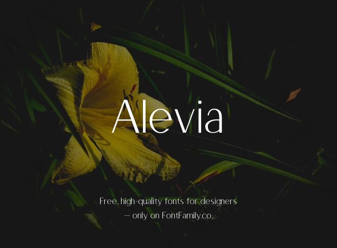 Alevia Font