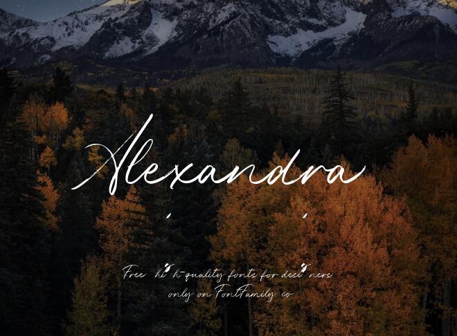 Alexandra Font