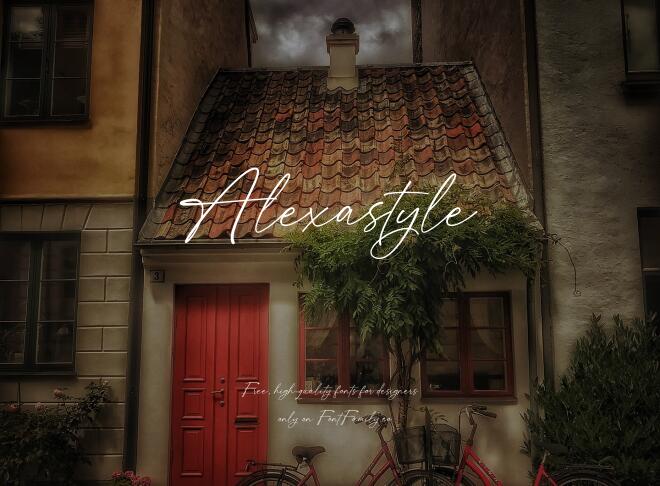Alexastyle Font