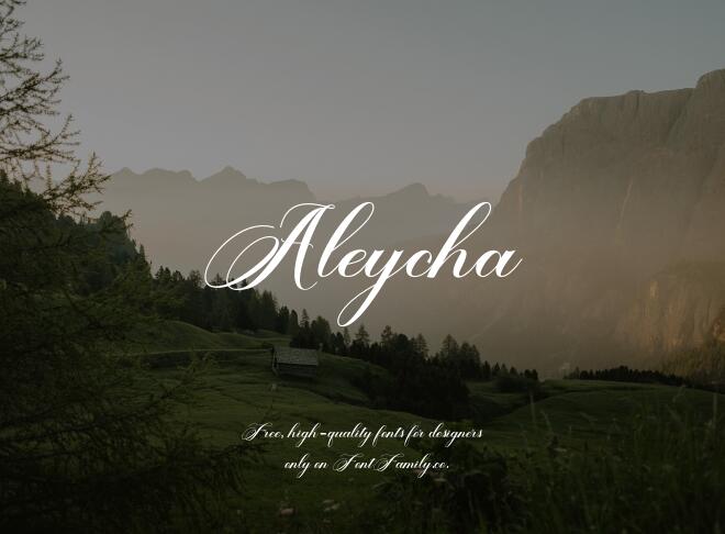 Aleycha Font