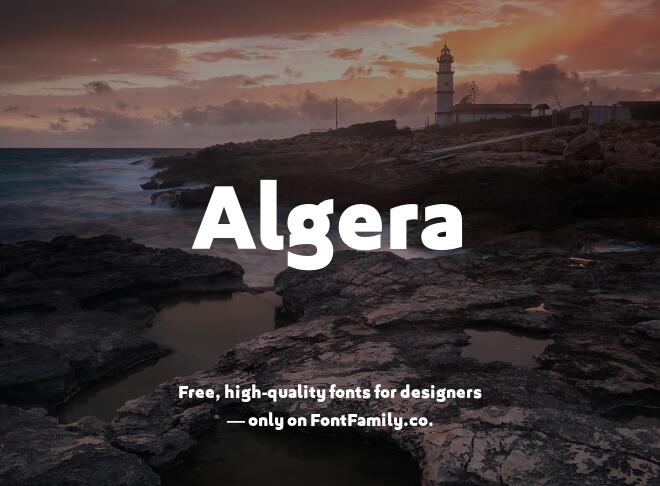 Algera Font