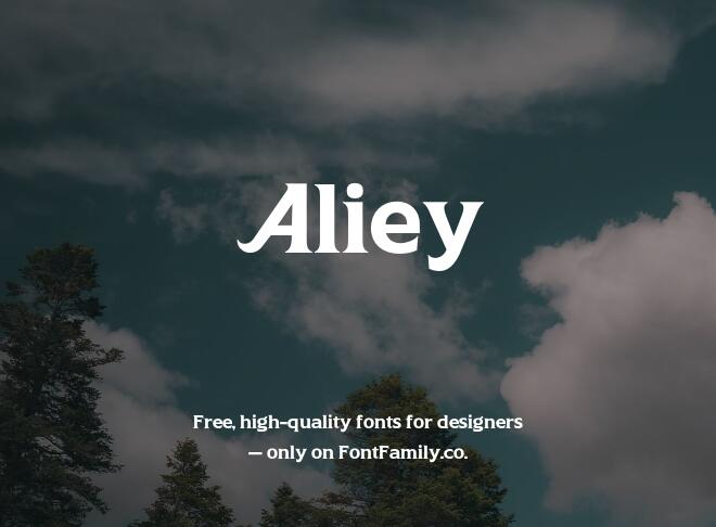 Aliey Font