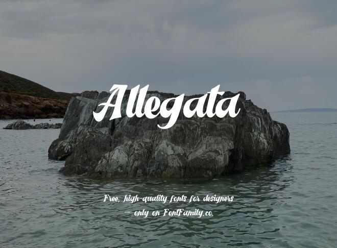 Allegata Font