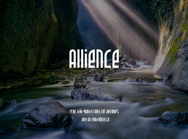 Allience Font