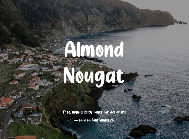 Almond Nougat Font