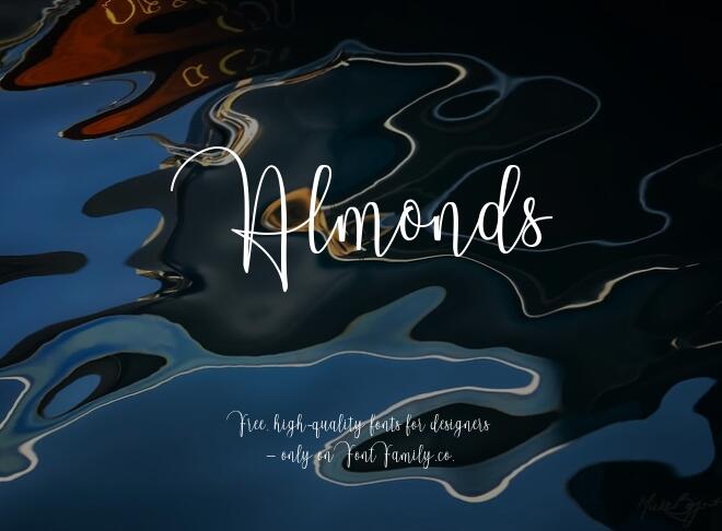 Almonds Font