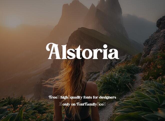 Alstoria Font