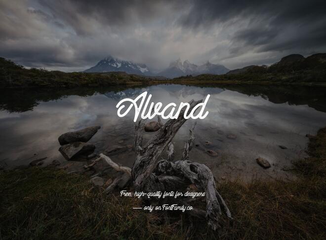 Alvand Font