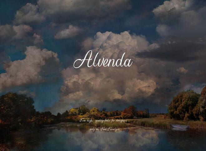 Alvenda Font