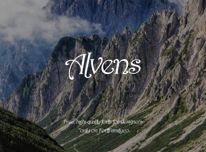 Alvens Font