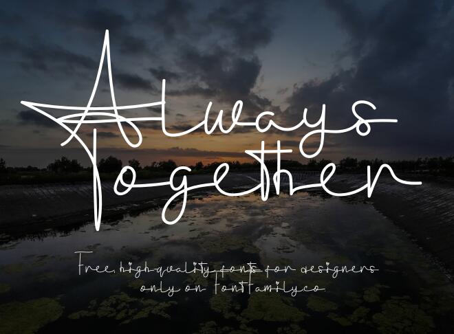 Always Together Font