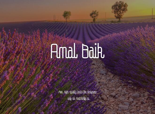 Amal Baik Font
