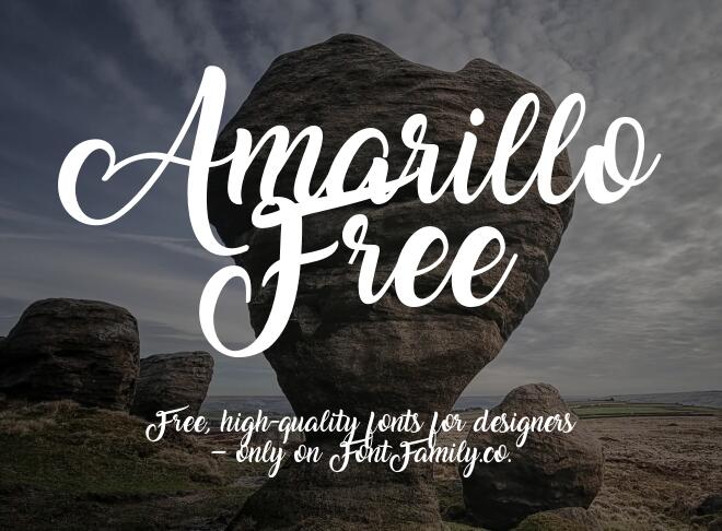 Amarillo Free Font