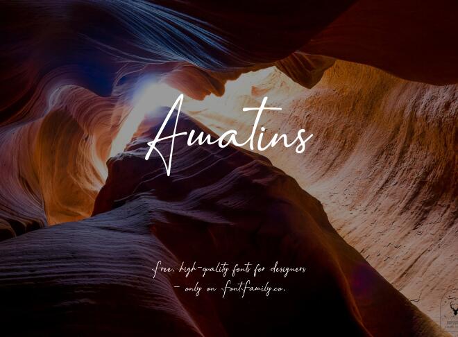 Amatins Font