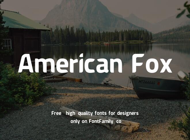 American Fox Font